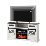 TV Stand for Televisions up to 65 Inch with Sliding Barn Doors