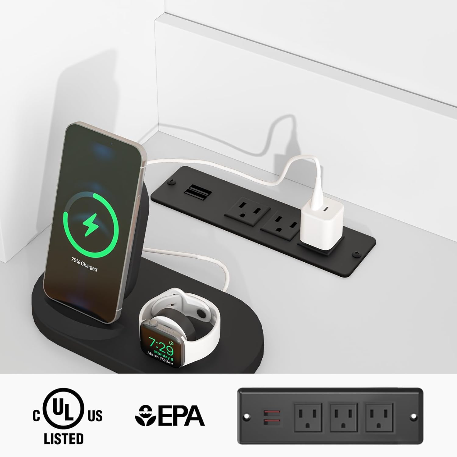 Pure White(+LED Light)