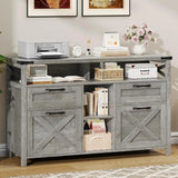 Filing Organization Storage Cabinets 4 Drawer with Adjustable Shelf