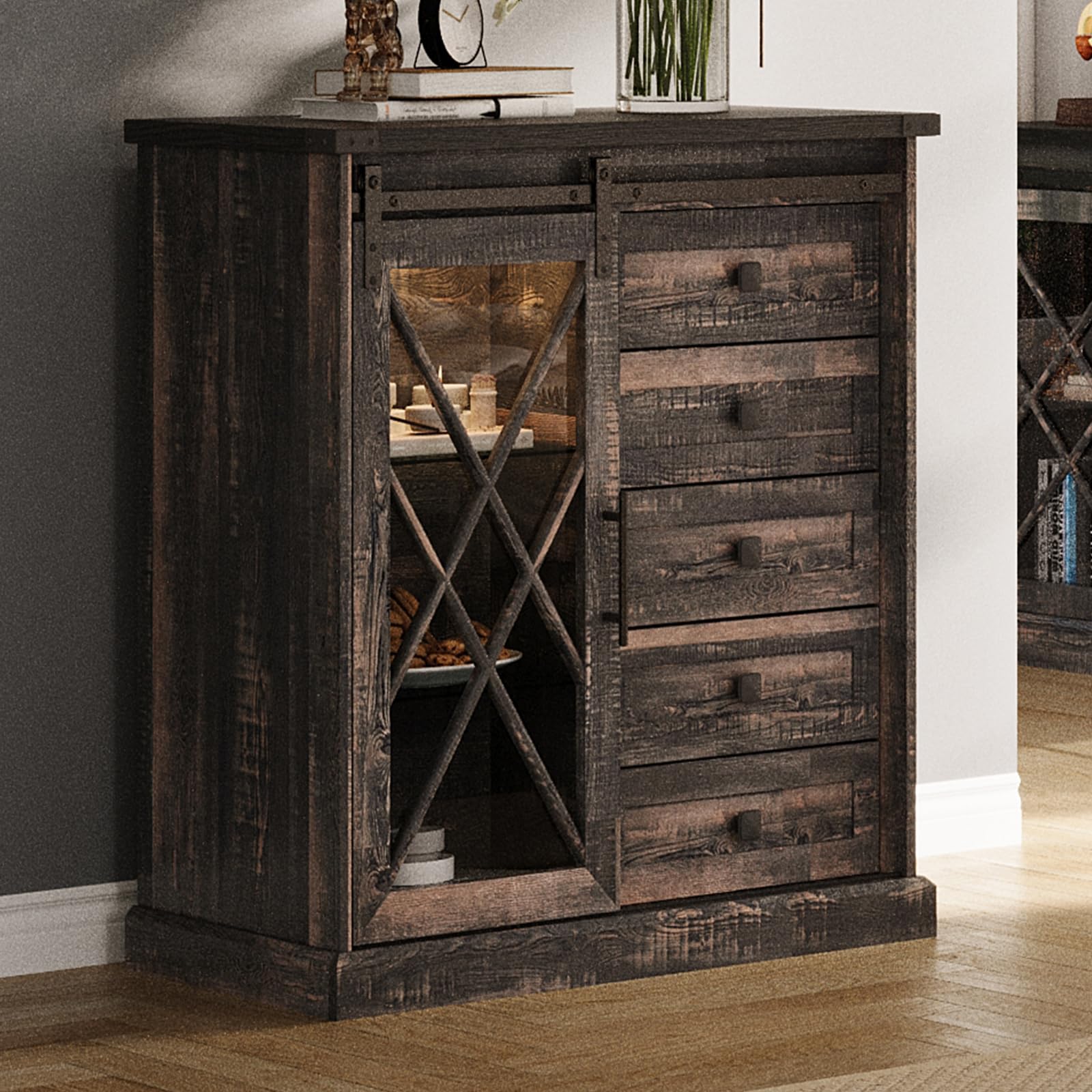 Dark Rustic Oak